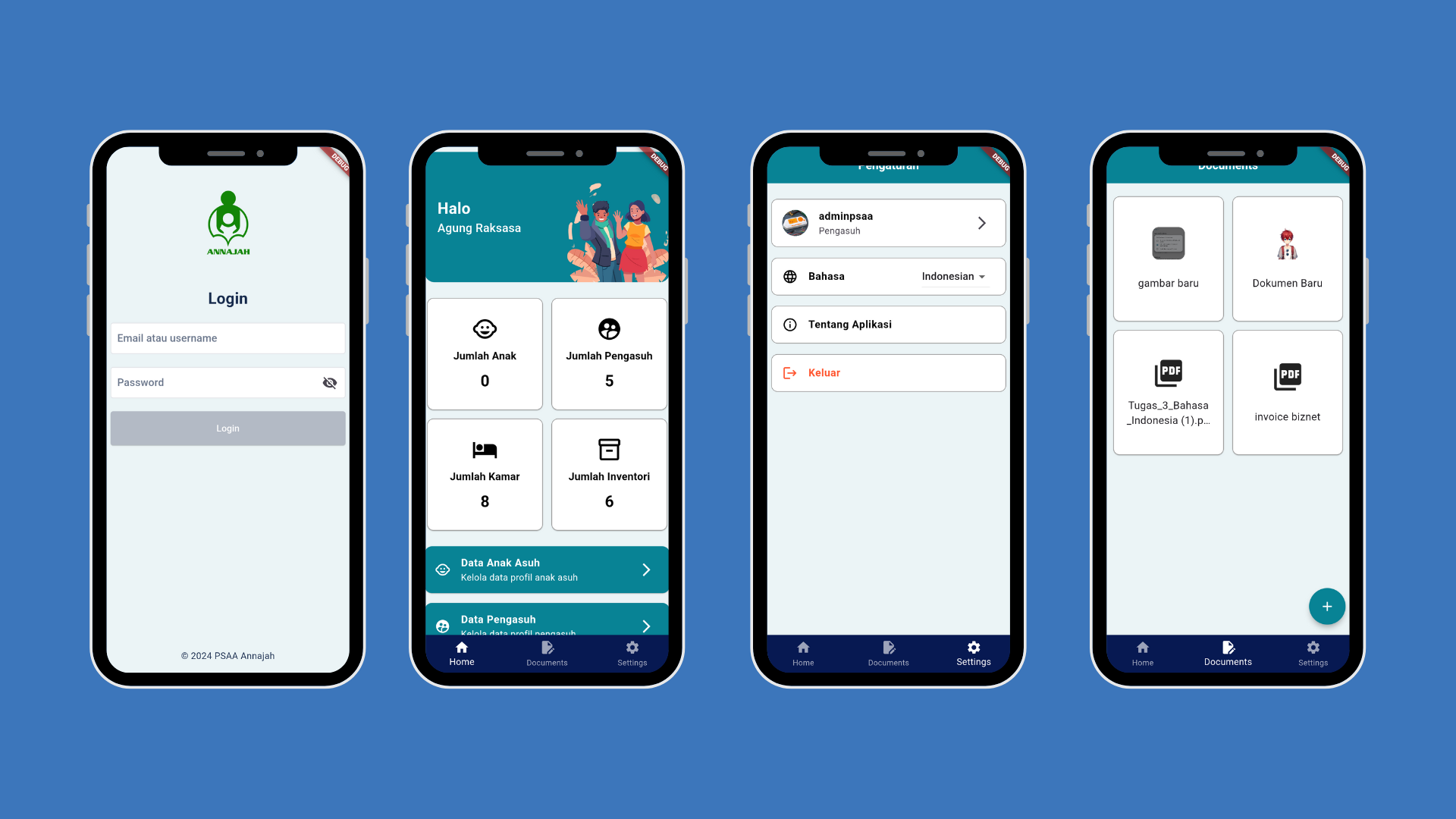 Annajah Orphancare Mobile Screenshot