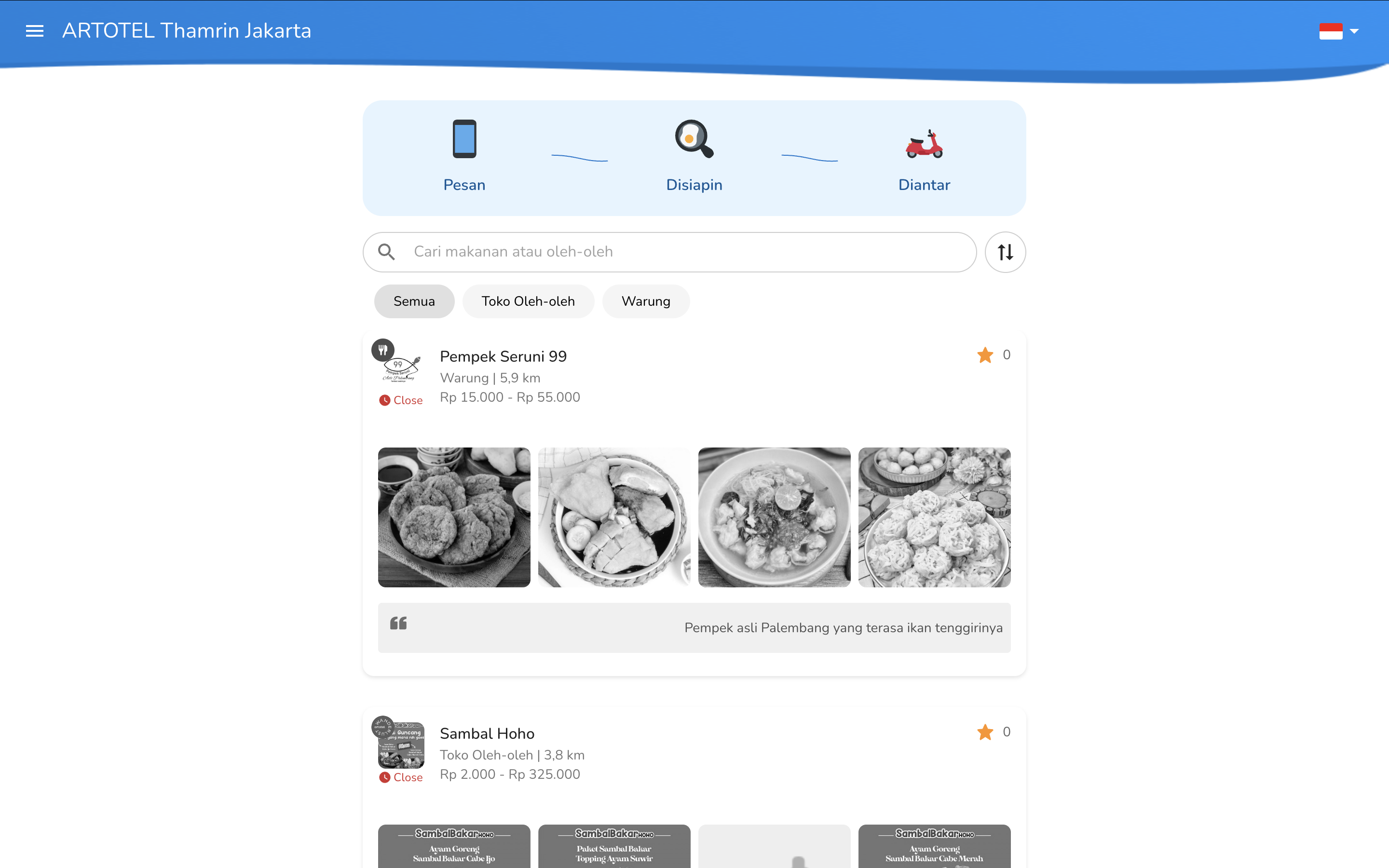 Olsera Artotel Screenshot